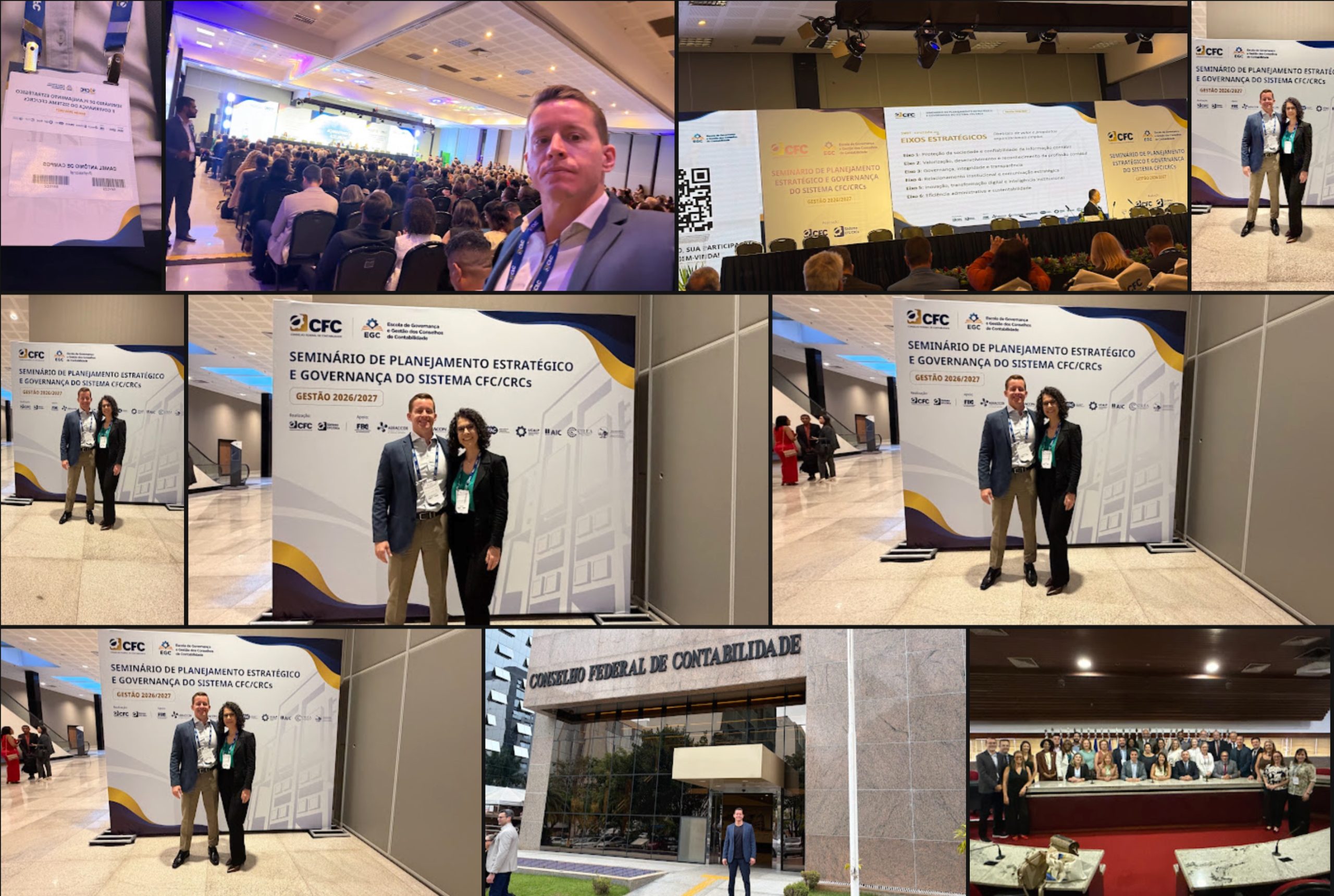 Sócio-diretor da Campal participa em Brasília de seminário estratégico nacional da contabilidade